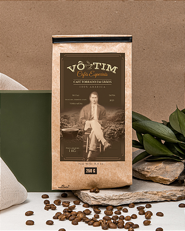 Vô Tim Cafés especiais - 1 kg Moído