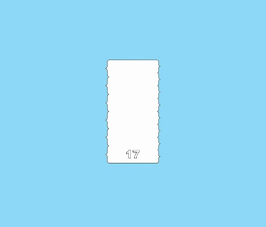 Espátula Para Bolo Tradicional Nº17