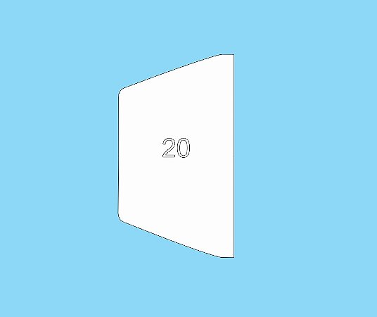 Espátula Para Bolo Tradicional Nº20