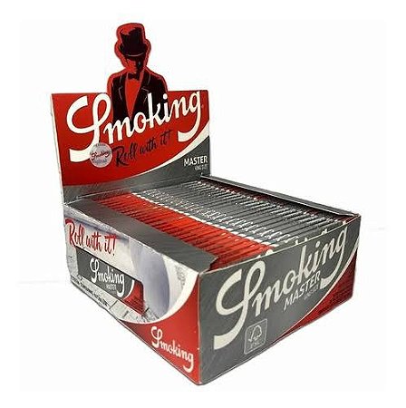 SEDA SMOKING MASTER KING SIZE CAIXA COM 50 UNIDADES