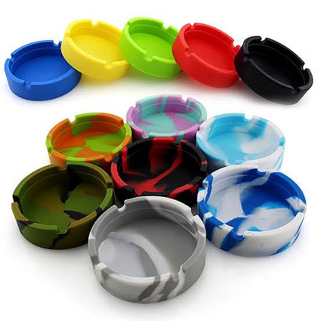 CINZEIRO DE SILICONE REDONDO