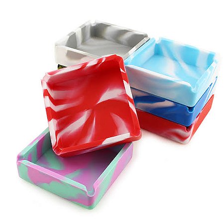 CINZEIRO DE SILICONE QUADRADO