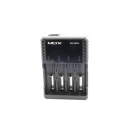 CARREGADOR DE BATERIAS MOX SUPER CHARGER BIVOLT (MO-CB634)
