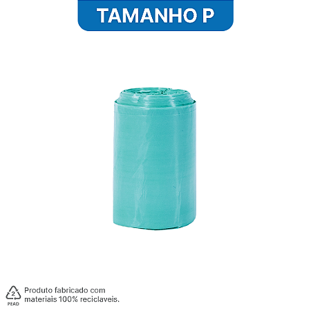 01 Rolo com 40 sacos plásticos aromatizados HomeBag Pets Refil P