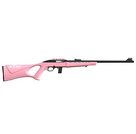 RIFLE CBC .22LR SEMIAUTOMÁTICO 7022 WAY – CORONHA THUMBHOLE POLIPROPILENO ROSA
