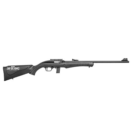 RIFLE CBC SEMIAUTOMÁTICO 7022 CALIBRE .22 LR CANO 21″ CORONHA POLÍMERO PRETO