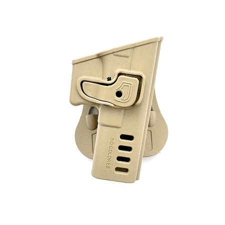 (SC110-T) COLDRE GLOCK G17/G22 (GEN4) - DESTRO TAN SÓ COLDRE