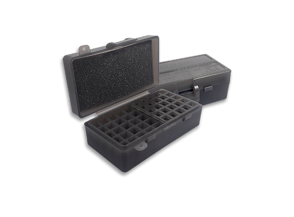 CAIXA SHOTGUN PARA 50 CARTUCHOS - 12GA - FUME