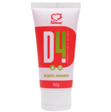 Lubrificante Beijável - Sabor Morango