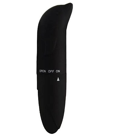 Vibrador Golfinho - Preto
