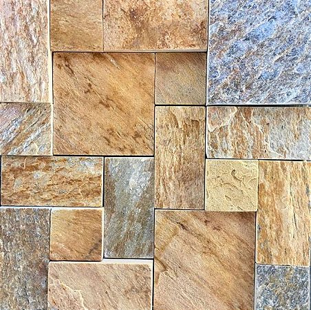 Revestimento Mosaico São Tomé Mesclado Telado 30x30cm - Und