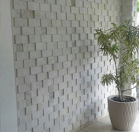 São Tomé 10x10cm Branco - M²