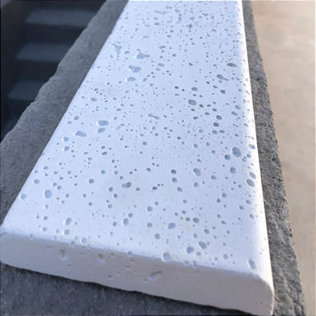 Borda Cimenticia Atérmica Branca 50x10cm - Peça