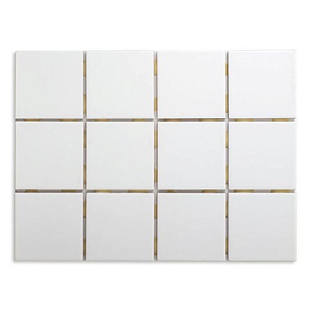 White - Pastilha Cerâmica 10 x 10cm - M²