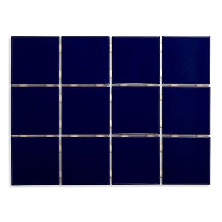 Revestimento Pastilha Cerâmica - Cobalto 10 x 10cm para Área Interna - M²
