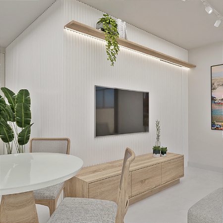 Ripado Laca Branco Interno 285x10cm (Caixa com 3,02m²)