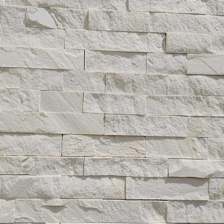 Revestimento Filete Branco de Pedra São Tomé Canjiquinha 3cm - M²