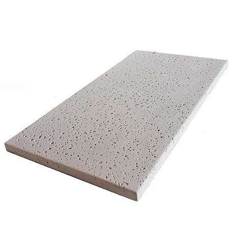 Borda Atérmica para Piscina Slim 50x25x1,5cm Cor Branca - Und