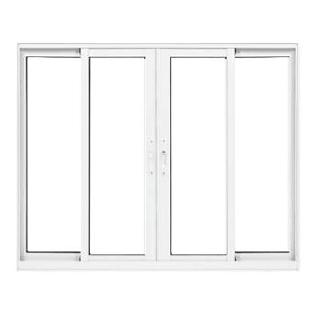 Janela Quatro Folhas Alumínio Branco - Linha Quality