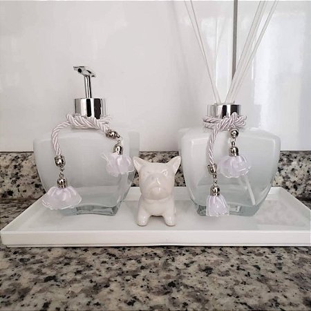 Conjunto Lavabo -Branco Total