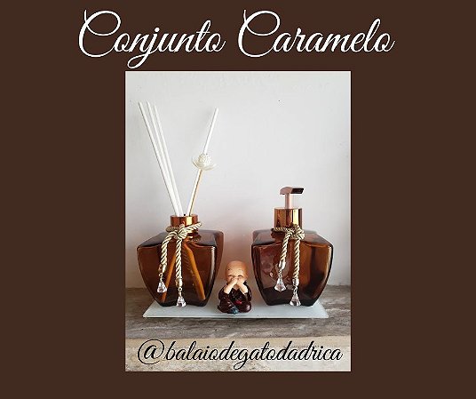 Conjunto Âmbar -lavabo luxo