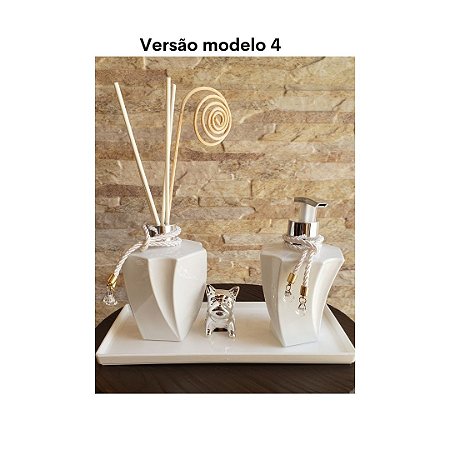 Conjunto Lavabo completo Branco  Modelo Versões