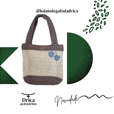 Bolsa Mariana - crochê