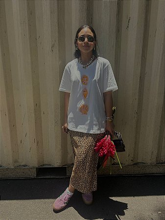 SAIA PAREÔ ESTAMPA PINTADA