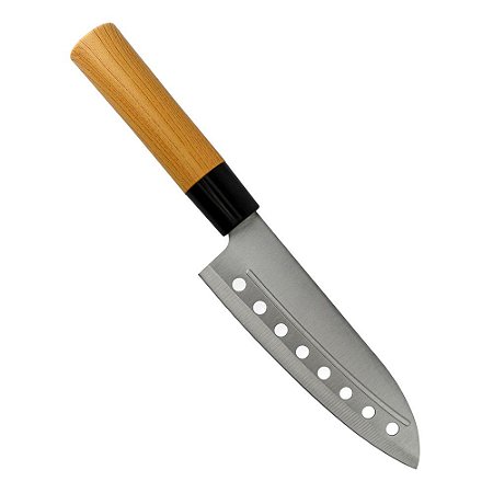 Faca Santoku Alveolar Linha Japan 6,5" Cozinha Alta Qualidad