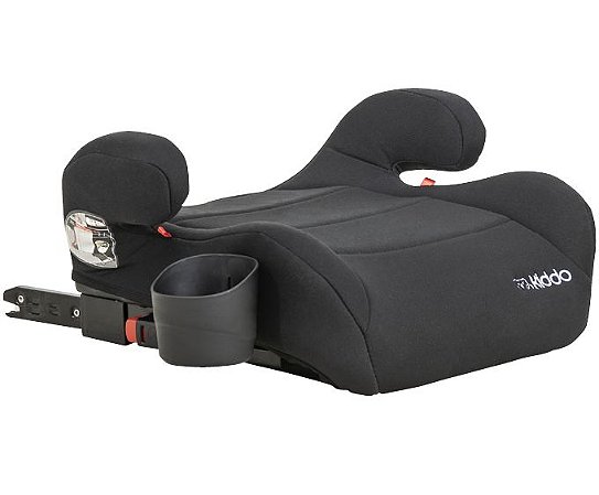 Assento para Auto Booster com Isofit Fika + Preto - Kiddo