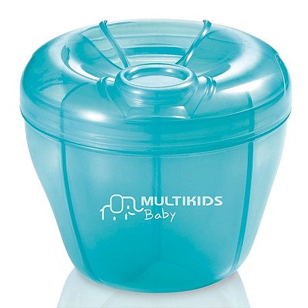 Dosador de Leite em Pó Funny Meal Azul - Multikids Baby