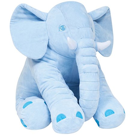 Almofada Elefante Gigante Azul - Buba