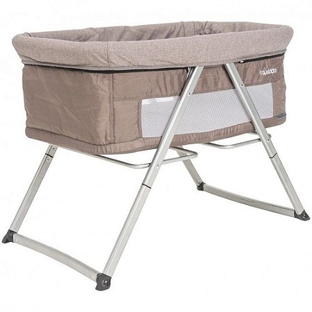 Berço Portátil Desmontável Sleep Melange Cappuccino - Kiddo