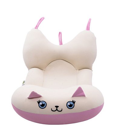 Almofada de Banho para Bebê Gatinha Ágata Pequena - Baby Pil