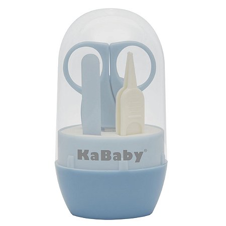 Kit Manicure Egg Azul - Kababy