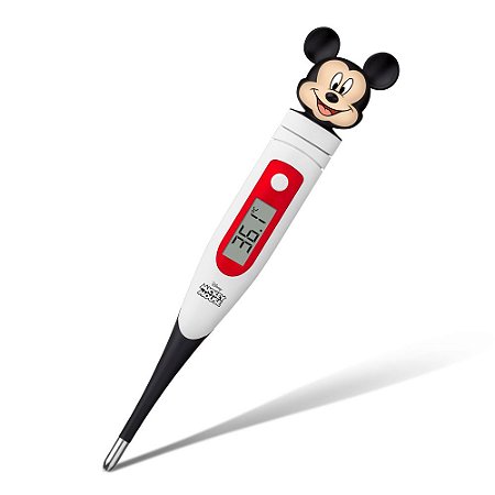 Termômetro Digital com Ponta Flexível Mickey Disney - Multilaser