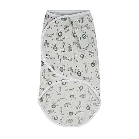 Cueiro de Bebê Swaddle Ajustável Selva - Papi Baby