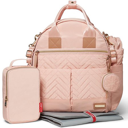 Bolsa Maternidade Suite BackPack 6 peças (Mochila) Blush - Skip Hop