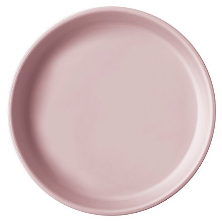 Prato de Silicone Basic Plate Pinky Pink - Minikoioi