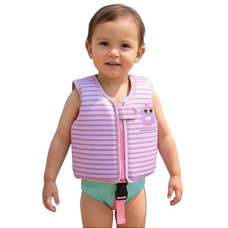 Colete Flutuador Infantil Baleia Willo M (11-19 Kg) - Marcus & Marcus