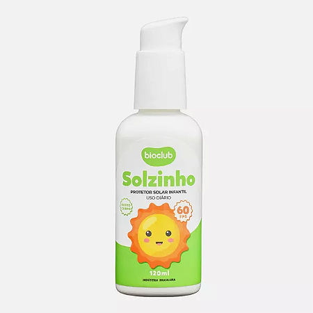 Protetor Solar Infantil Natural Solzinho 120ml - Bioclub Baby