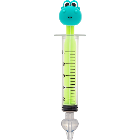 Lavador Nasal Infantil Seringa Dino Verde - Buba