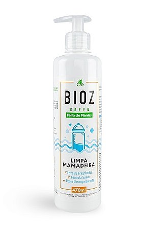 Limpa Mamadeira Natural 470ml - Bioz Green