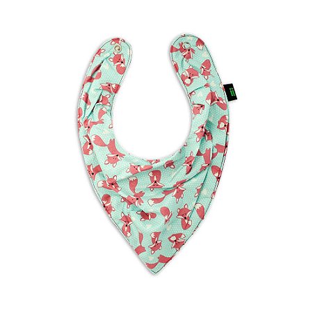 Babador Bandana Raposa Rosa - Gumii