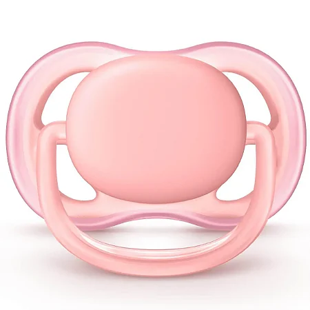 Chupeta Philips Avent Ultra Air Rosa 0 a 6 Meses com 1 unidade Avent