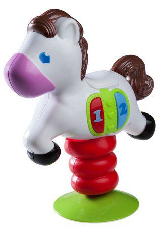 Brinquedo para Cadeirão/Mesa com Ventosa Cavalo - Girotondo Baby