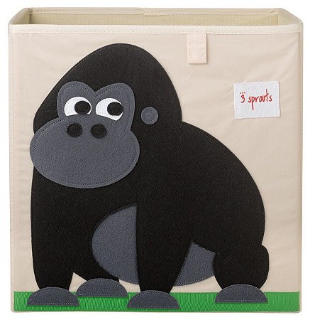 Organizador Infantil Quadrado Gorila - 3 Sprouts