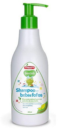 Shampoo para Bebê com Keratina Vegetal Sem Sal 300ml - Bioclub Baby