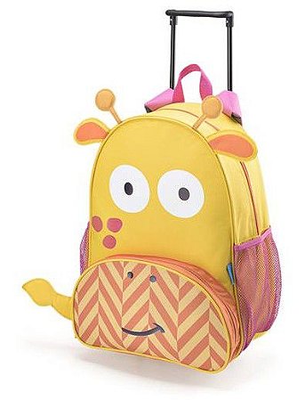 Mochila Infantil com Rodinha Girafa - Multikids Baby