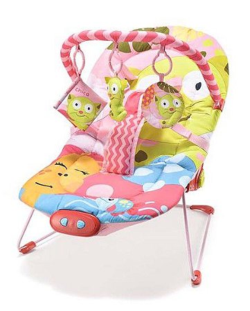 Cadeira de Descanso Musical Gatinha 0-15 Kg - Multikids Baby